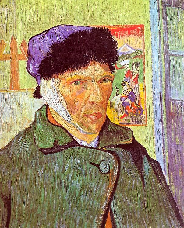 Vincent Van Gogh Self Portrait With Bandaged Ear